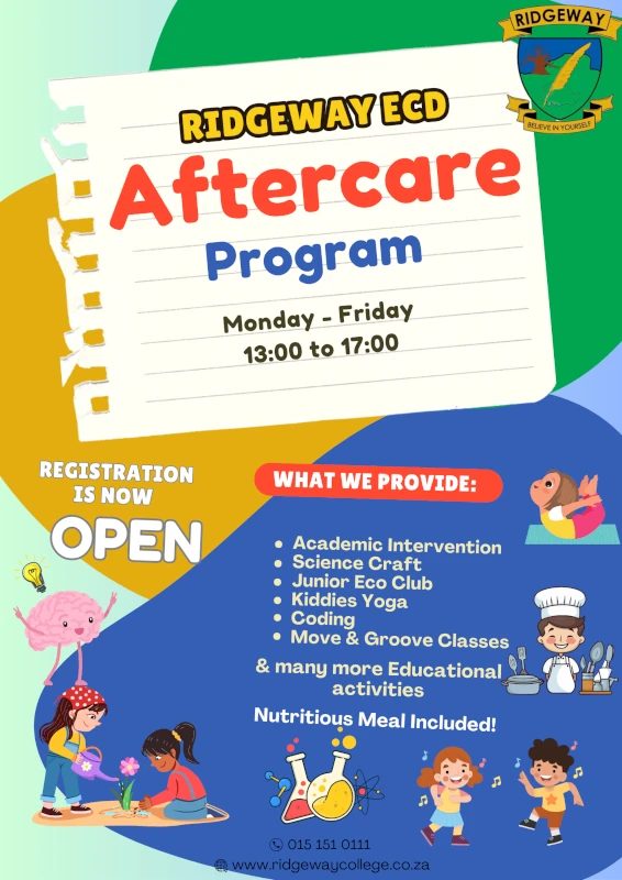 after school program flyer